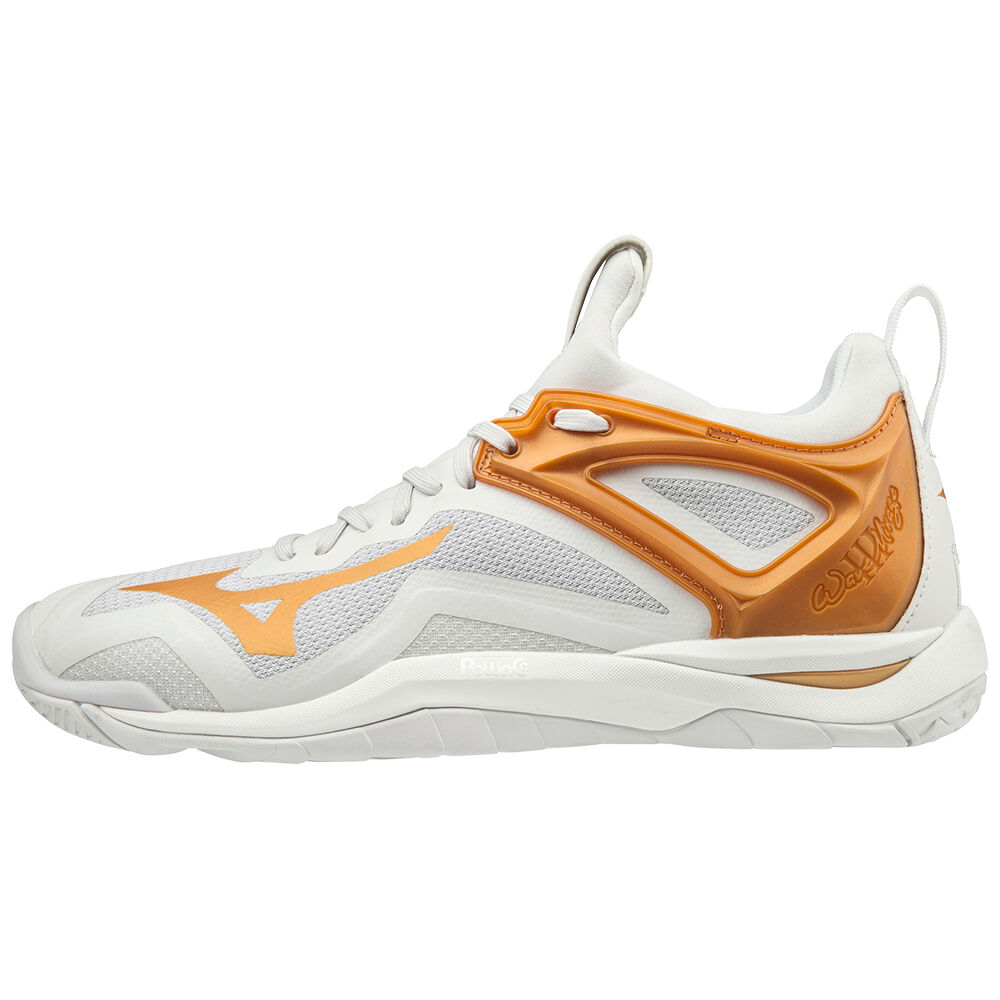 Mizuno Women's WAVE MIRAGE 3 Handball Shoes White (X1GB195052-ZKE)